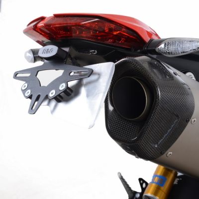 Držák SPZ, DUCATI Hypermotard 950, černá